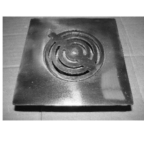 Polished Aluminum Drain 30 cm